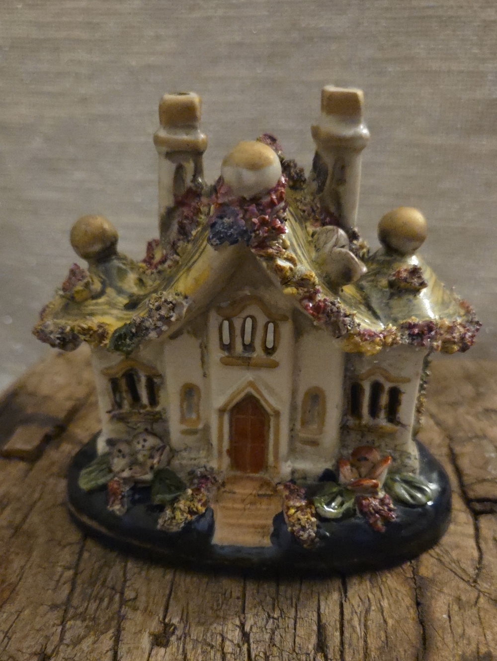 Antique Staffordshire Cottage Pastille Burner
